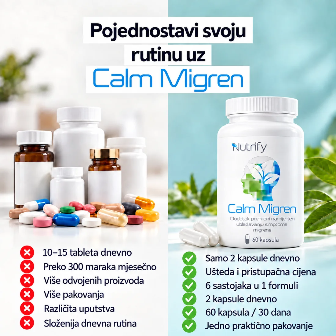 Kad migrena promijeni planove, i običan dan postane zahtjevan